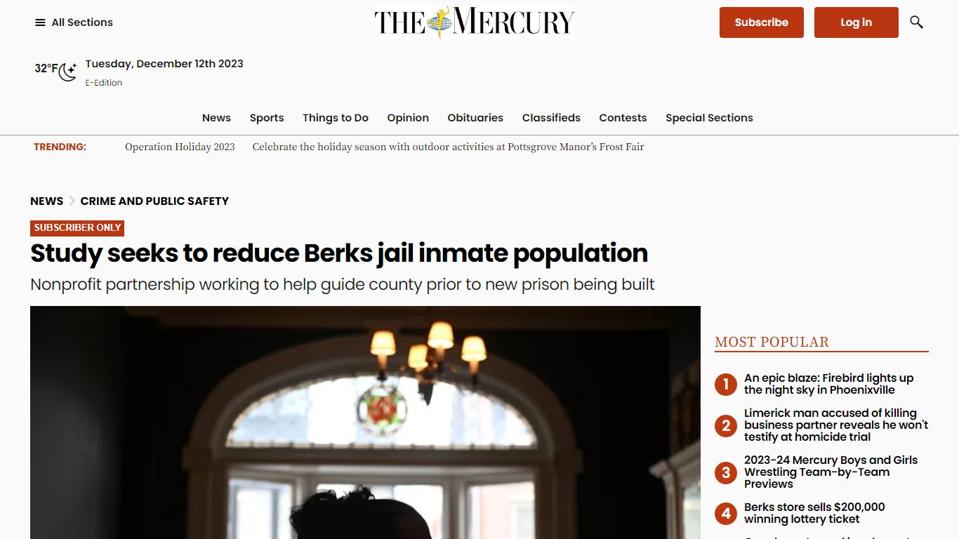 Study seeks to reduce Berks jail inmate population